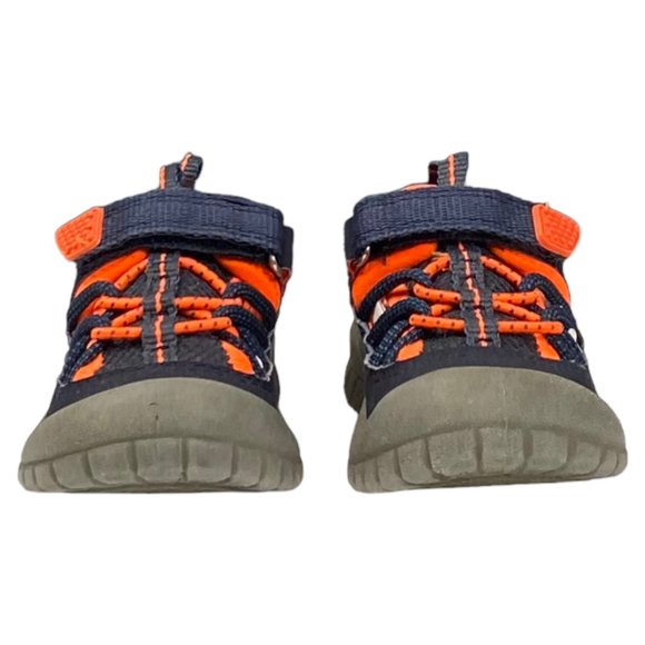 OshKosh B’gosh Pumba2-B Blue & Orange Bump Toe Sandals - Picture 5 of 15